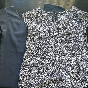 Two Joie Silk Tops, XS
